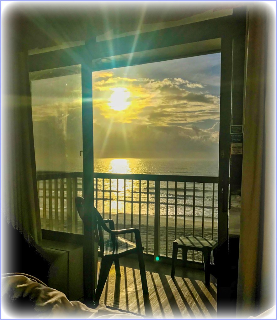 Morning Sunrise With Chair