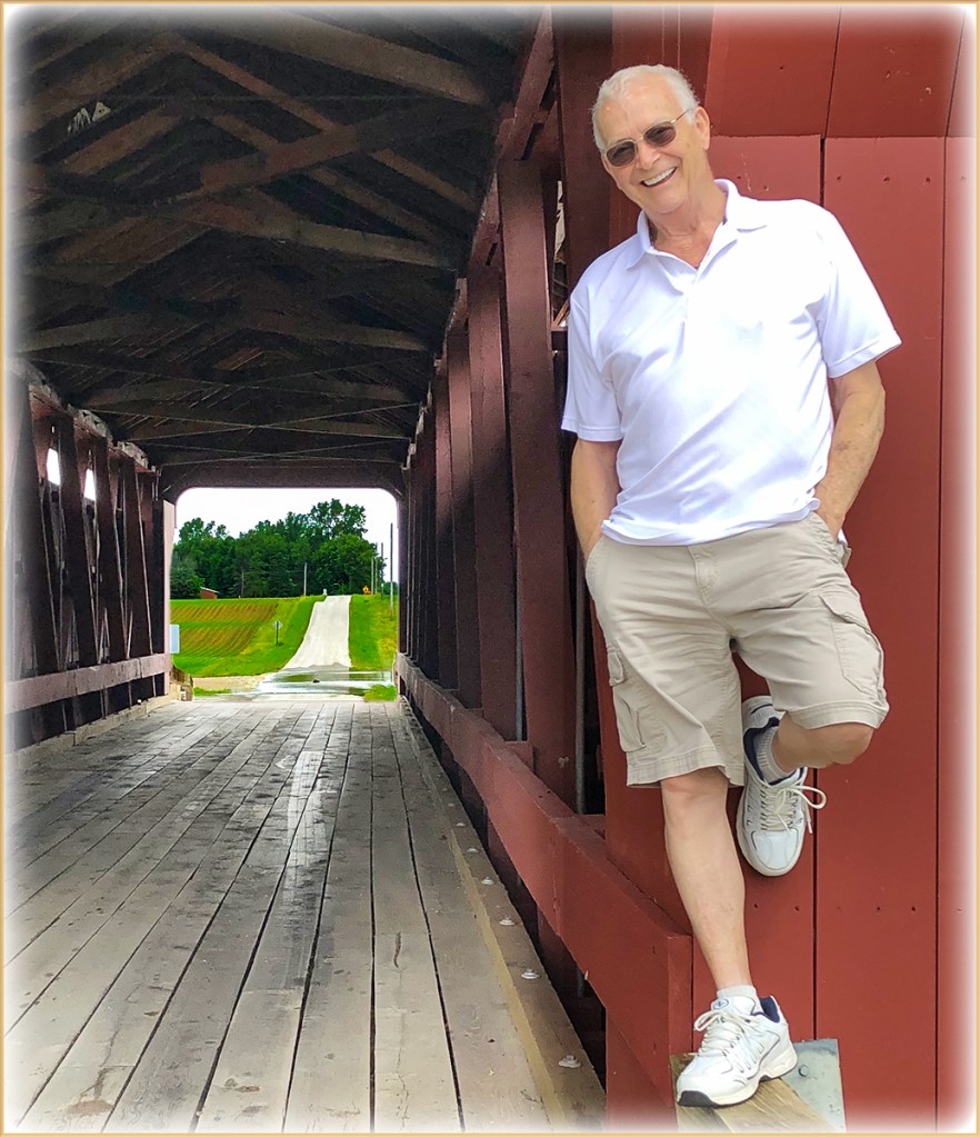 Karl At Covered Bridge 2019